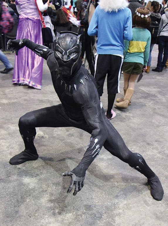 mascotte-Black-Panther Location mascotte Black Panther