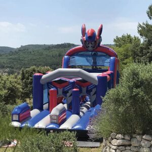 Parcours Gonflable Transformers