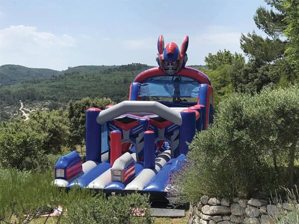 Parcours Gonflable Transformers