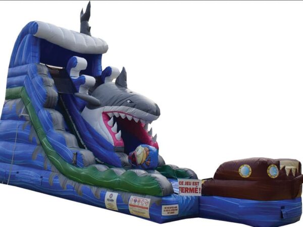 Toboggan aquatique REQUIN